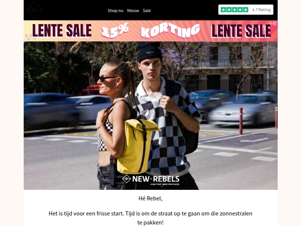 Must-have tassen deze lente & 15% korting! ☀️