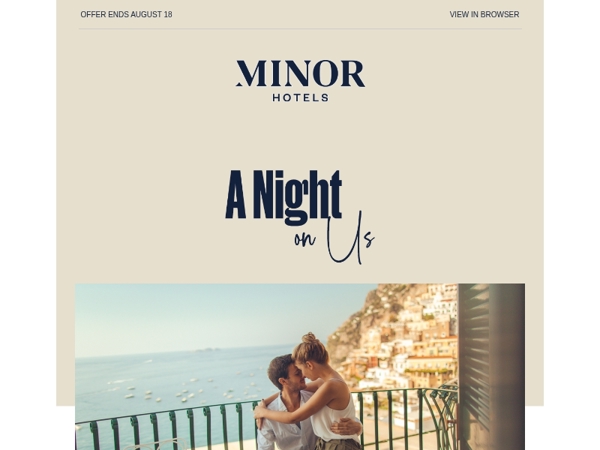 ⏰Last days, Mail Aanbiedingen! Book 2 nights for 50% off