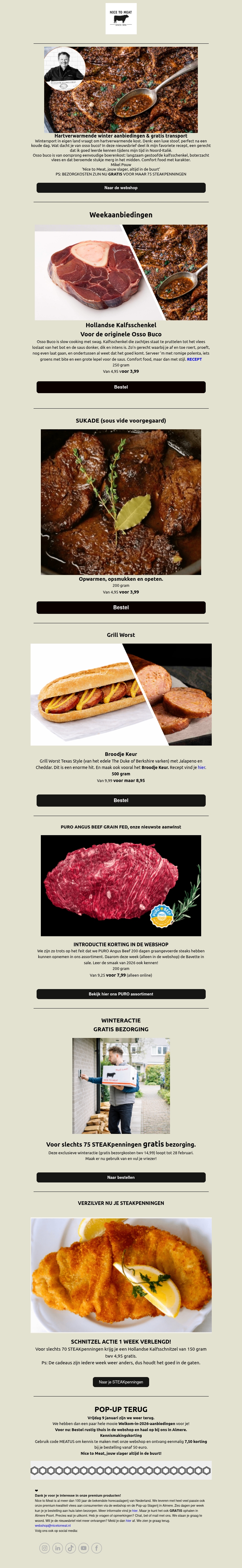 ❄ Winteractie: Gratis bezorging met STEAKpenningen & recept ❤verwarmende Osso Buco ❄ Winteractie: Gratis bezorging met STEAKpenningen & recept ❤verwarmende Osso Buco