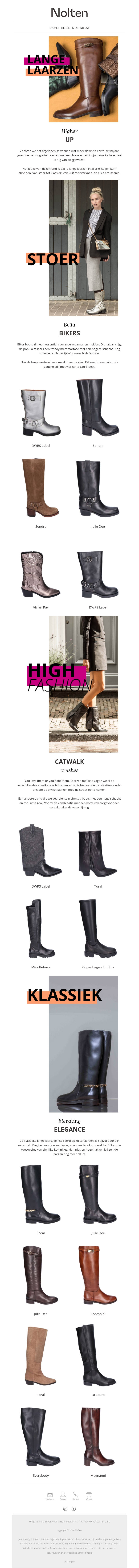 Fall trend | 3x Lange laarzen Fall trend | 3x Lange laarzen