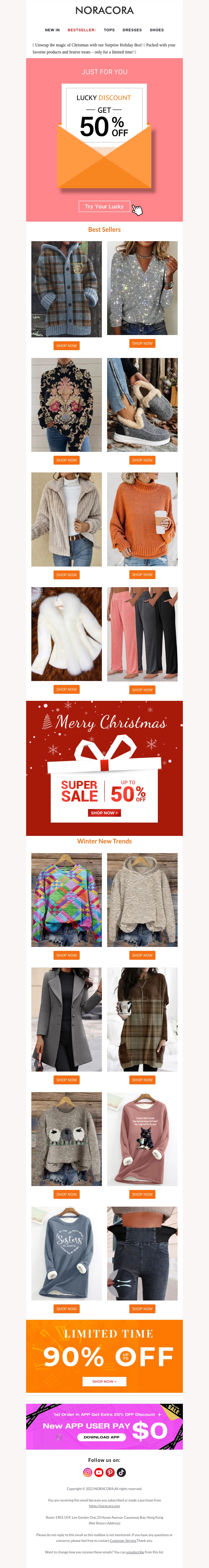 π Unwrap the magic of Christmas with our Surprise Holiday Box! πUp to 55% OFFβ¨ π Unwrap the magic of Christmas with our Surprise Holiday Box! πUp to 55% OFFβ¨