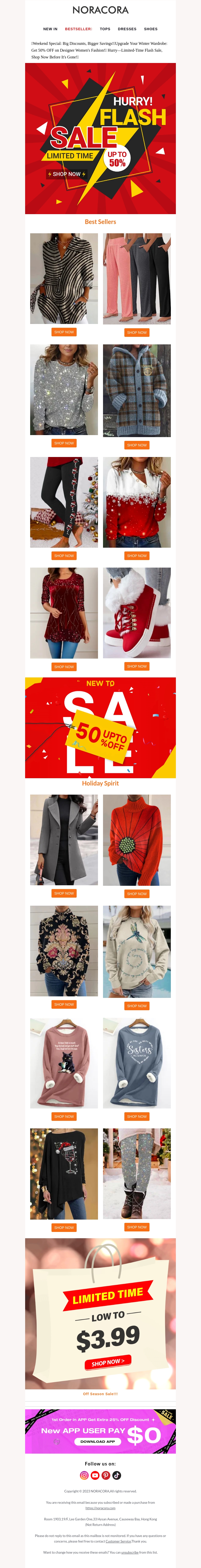 π Weekend Exclusive! π Upgrade Your Winter Wardrobe with 50% OFF on Designer Women's Fashion! βοΈπ π Weekend Exclusive! π Upgrade Your Winter Wardrobe with 50% OFF on Designer Women's Fashion! βοΈπ