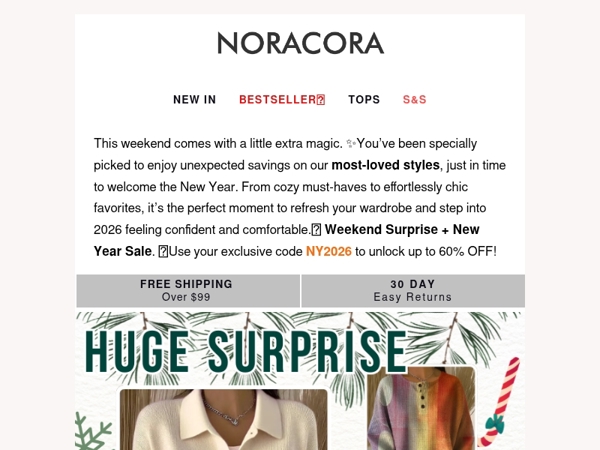 💌You've Been Picked for a Huge Weekend Surprise — Up To 60% Off!💫