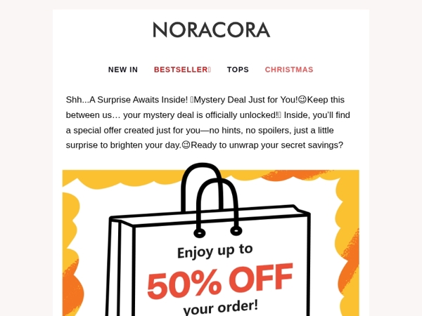 Shh...A Surprise Awaits Inside! 🎉Mystery Deal Just for You!😉