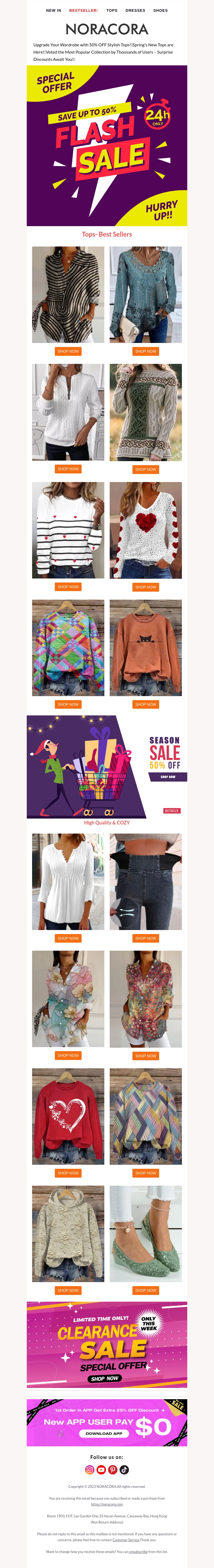 🎊Unleash Your Style – 50% OFF Trendy Tops for Every Mood!🥰 🎊Unleash Your Style – 50% OFF Trendy Tops for Every Mood!🥰