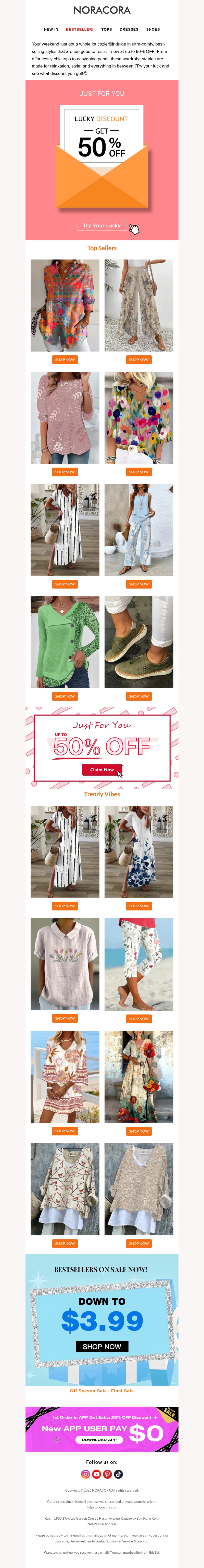 🥳Weekend Wardrobe Snack Attack!🍪Grab Bite-Sized Deals – Up to 50% OFF "Too Comfy to Resist" Styles! 🥳Weekend Wardrobe Snack Attack!🍪Grab Bite-Sized Deals – Up to 50% OFF "Too Comfy to Resist" Styles!