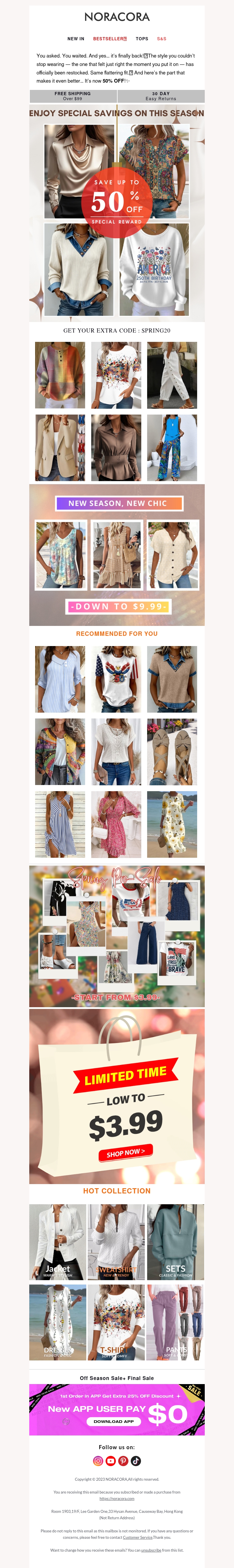β¨ Good News! The Style You Loved Is Back in Stock β Now 50% OFF!π« β¨ Good News! The Style You Loved Is Back in Stock β Now 50% OFF!π«