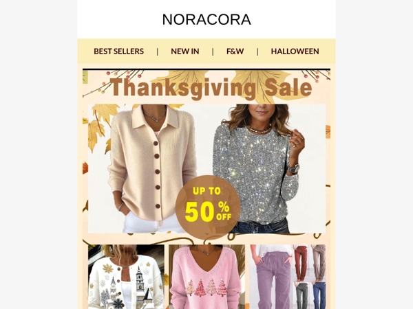 ⚡Last Chance: Thanksgiving Deals End Tonight