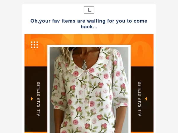 Oh,your fav items are waiting for you to come back...