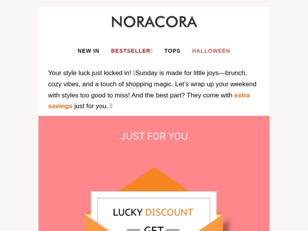 💌 Lucky You – Today's Chic Looks Come with Extra Perks! 🎉