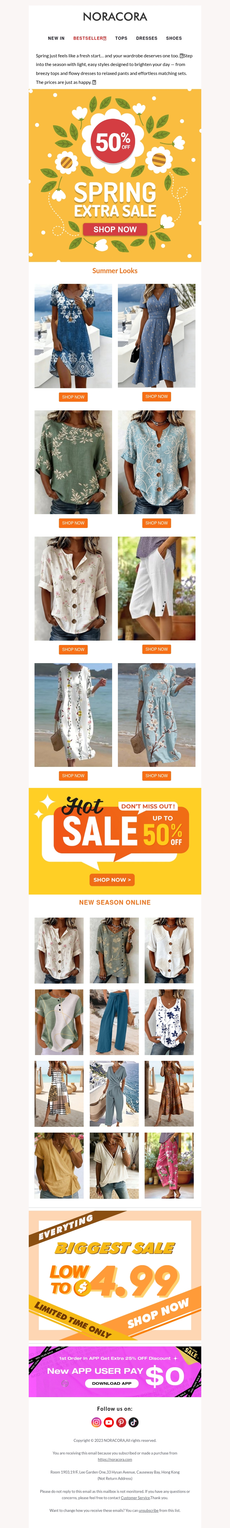 🌷 Springtime Chic — Fresh Styles, Happy Prices! 🌷 Springtime Chic — Fresh Styles, Happy Prices!