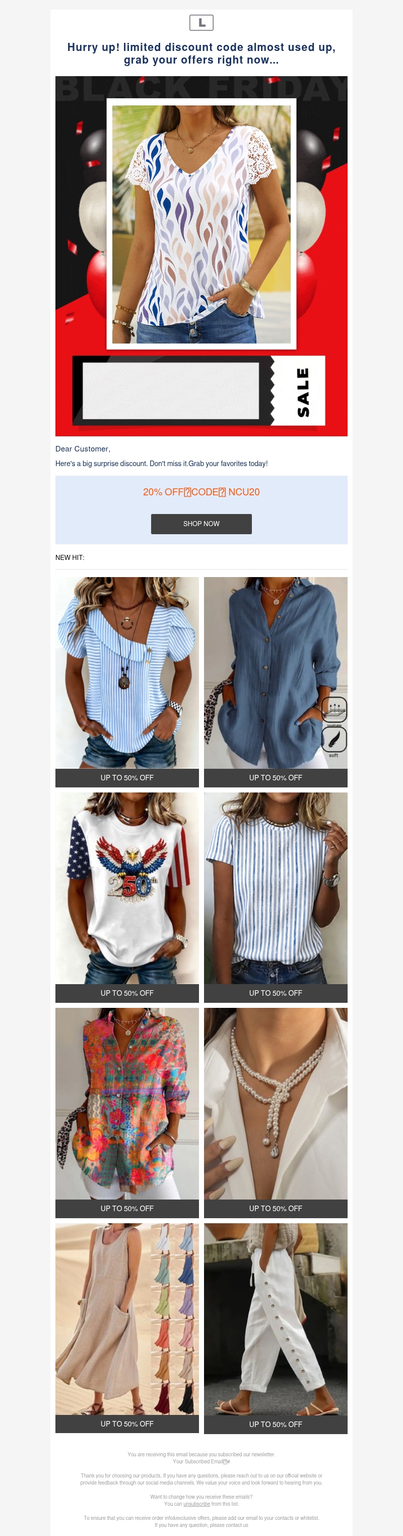 Hurry up! limited discount code almost used up, grab your offers right now... Hurry up! limited discount code almost used up, grab your offers right now...