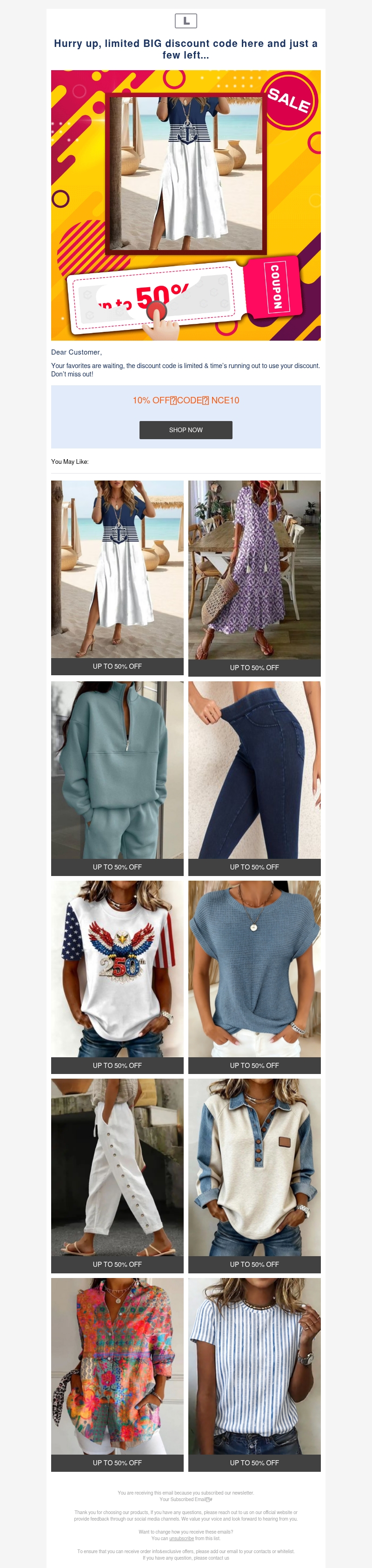 Hurry up, limited BIG discount code here and just a few left... Hurry up, limited BIG discount code here and just a few left...