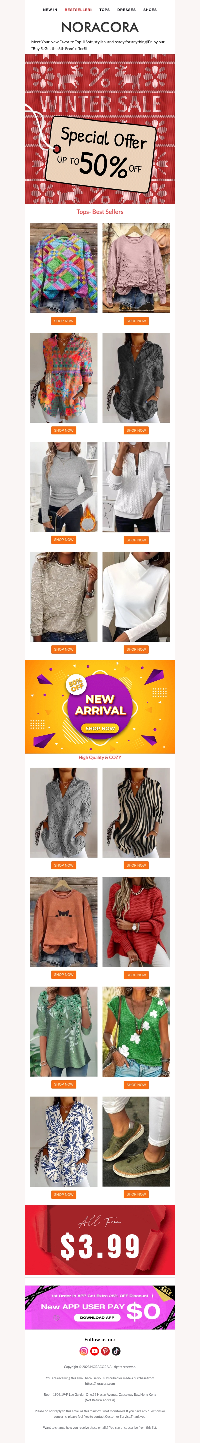 📢Upgrade Your Wardrobe: 50% Off Chic Women's Tops👚—This Weekend Only! 📢Upgrade Your Wardrobe: 50% Off Chic Women's Tops👚—This Weekend Only!