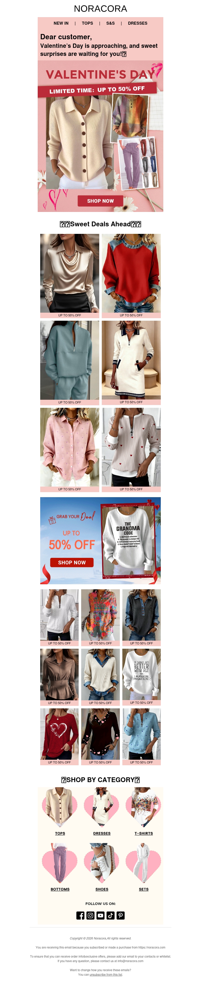 ❤️Sweet Savings for Valentine's Day❤️ ❤️Sweet Savings for Valentine's Day❤️