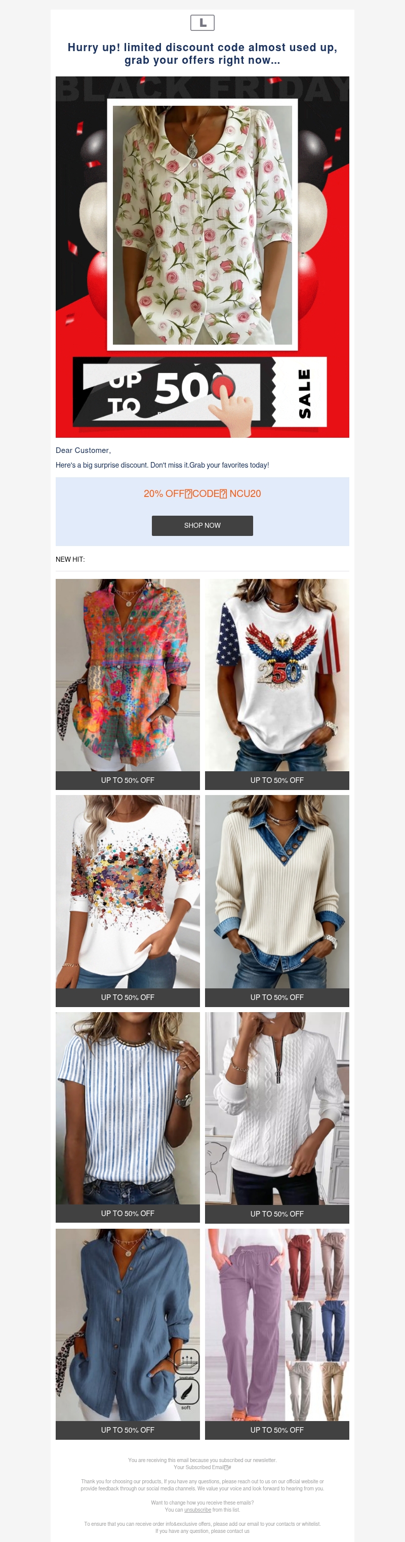 Hurry up! limited discount code almost used up, grab your offers right now... Hurry up! limited discount code almost used up, grab your offers right now...