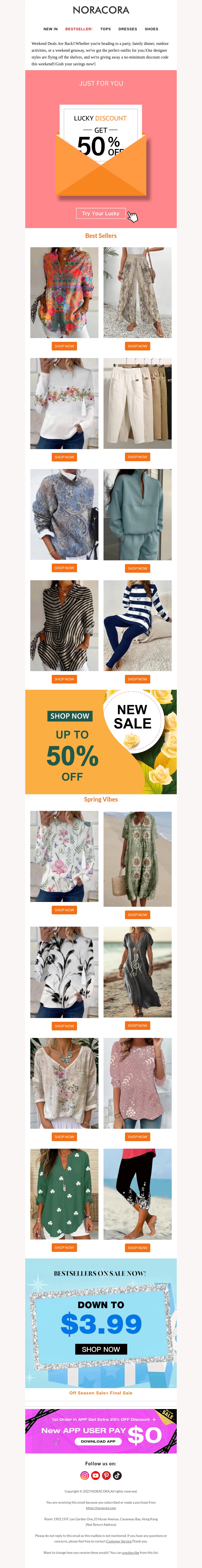 Weekend Wonders, Unbeatable Deals!πShop the Best Styles Now and Save Up to 50%! π Weekend Wonders, Unbeatable Deals!πShop the Best Styles Now and Save Up to 50%! π