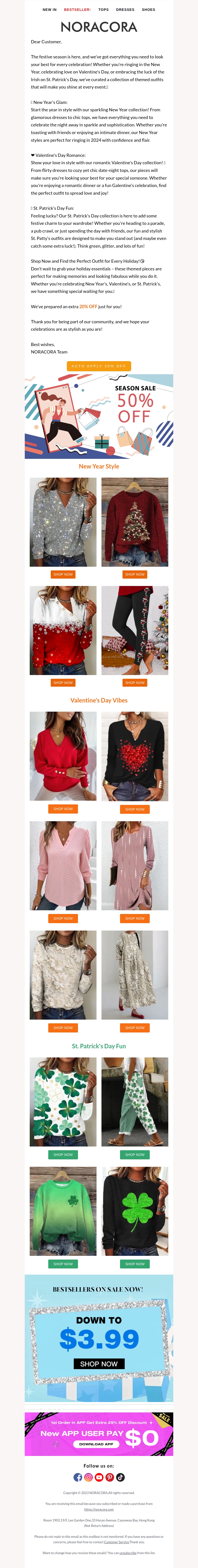 Holiday Magic Starts Here! 🎉Find the Perfect Look for Every Celebration!✨🎁 Holiday Magic Starts Here! 🎉Find the Perfect Look for Every Celebration!✨🎁