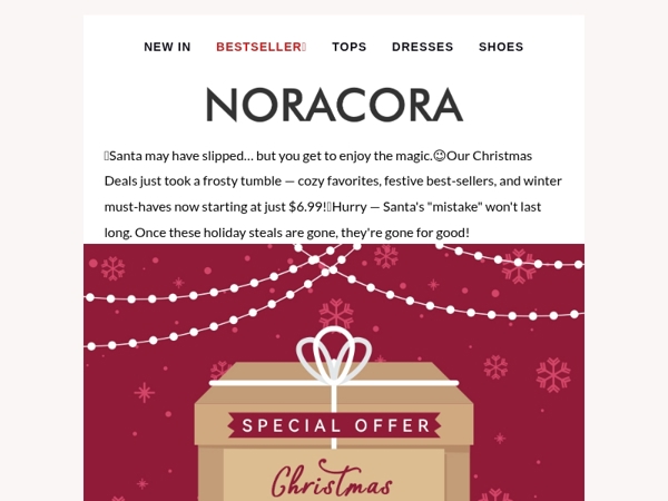 ❄️ Oops… Santa Marked Everything Down🎅Down to $6.99!