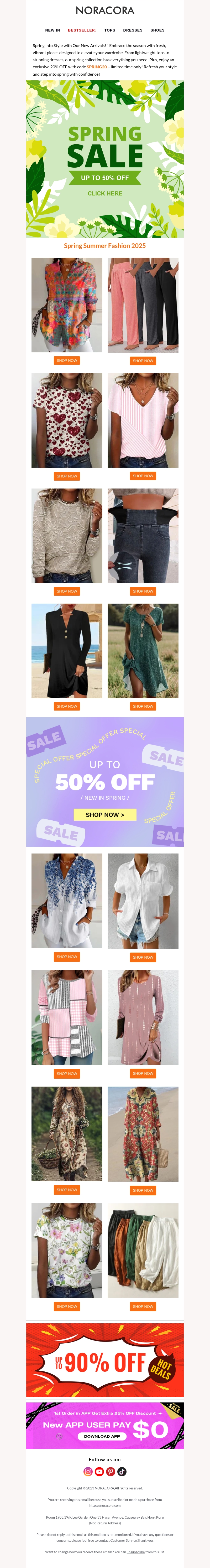 🌸New Season, New Style – Discover Our Spring/Summer Arrivals!👑Shop More, Save More! 🌸New Season, New Style – Discover Our Spring/Summer Arrivals!👑Shop More, Save More!