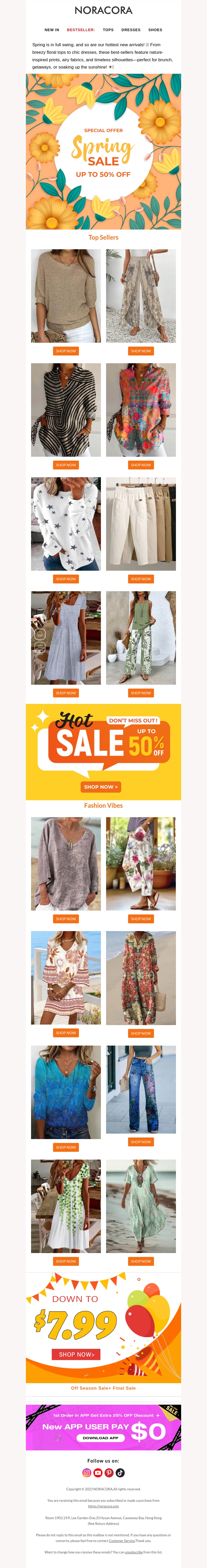 ๐ธSpring's Hottest Picks Are Here โ Refresh Your Wardrobe with New Arrivals!๐ ๐ธSpring's Hottest Picks Are Here โ Refresh Your Wardrobe with New Arrivals!๐