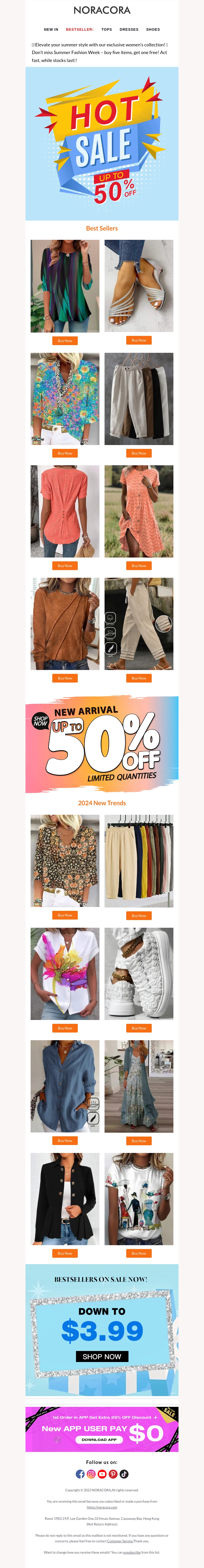 Big Summer Savingsπ - Time to Refresh Your Wardrobe!π Big Summer Savingsπ - Time to Refresh Your Wardrobe!π