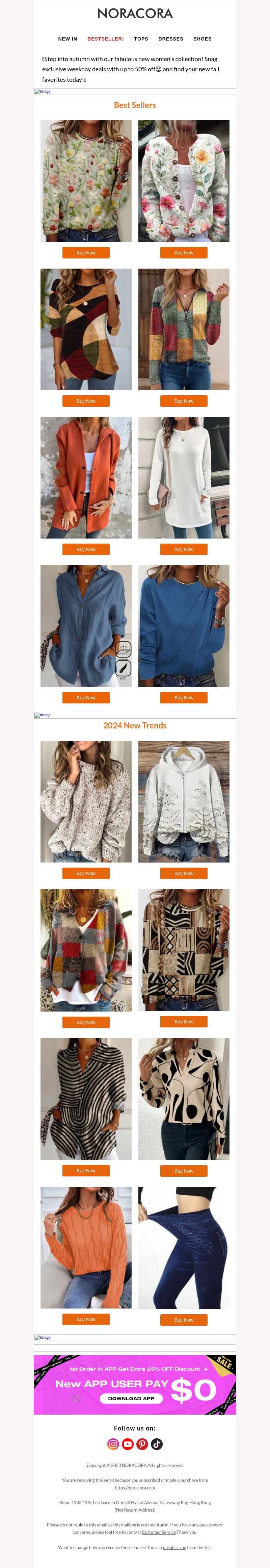 Cozy Up to Fall Trends🍂: Save up to 50% on the Hottest Styles!✨ Cozy Up to Fall Trends🍂: Save up to 50% on the Hottest Styles!✨