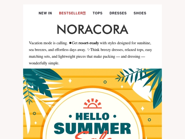 ☀️ Resort Ready: Activated — Your Vacation Wardrobe Awaits!