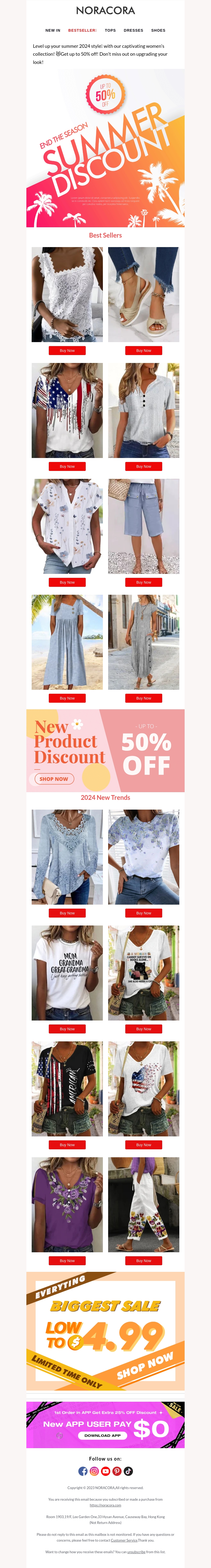 Elevate Your Summer Style with Our Designer Women's Clothing👑And Enjoy up to 50% off😆 Elevate Your Summer Style with Our Designer Women's Clothing👑And Enjoy up to 50% off😆