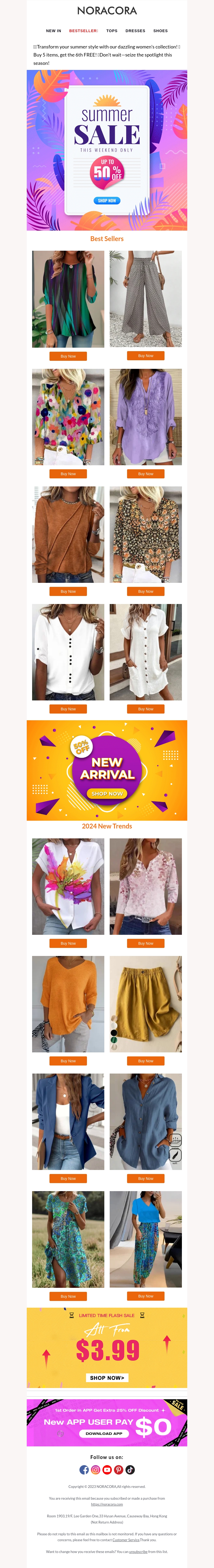 Elevate Your Summer Style with Our Designer Women's Clothing👑And Enjoy up to 50% off😆 Elevate Your Summer Style with Our Designer Women's Clothing👑And Enjoy up to 50% off😆