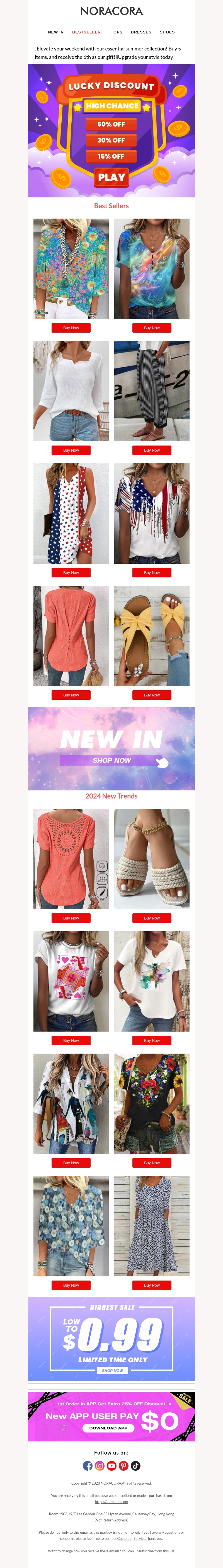 Embrace the Cozy Vibes: Summer Fashion Trends Now in Store!๐๏ธUp To 50% Off! Embrace the Cozy Vibes: Summer Fashion Trends Now in Store!๐๏ธUp To 50% Off!