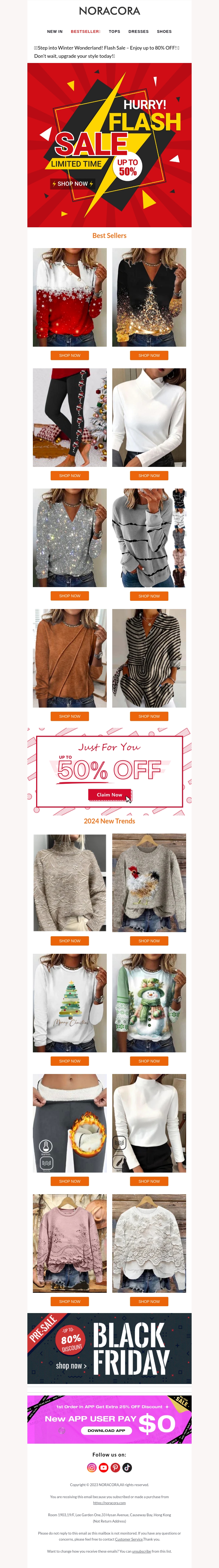 Embrace the Cozy Vibes: Winter Fashion Trends Now in Store!๐Up To 80% Off! Embrace the Cozy Vibes: Winter Fashion Trends Now in Store!๐Up To 80% Off!