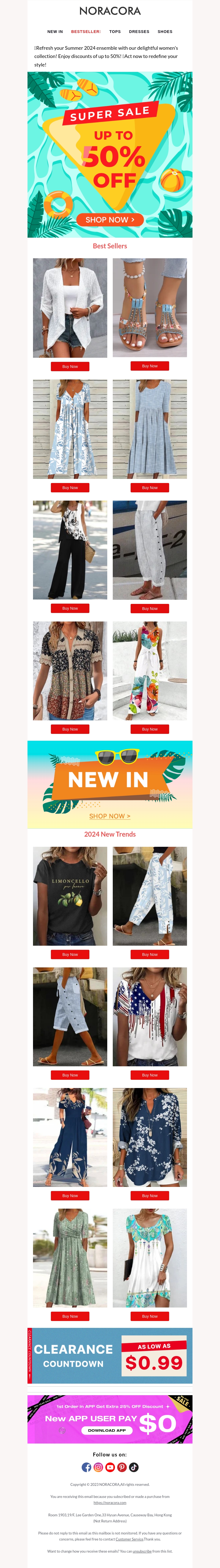 From Beach to BBQ - Our Casual Summer Wear is Now Even More Affordable✨ From Beach to BBQ - Our Casual Summer Wear is Now Even More Affordable✨
