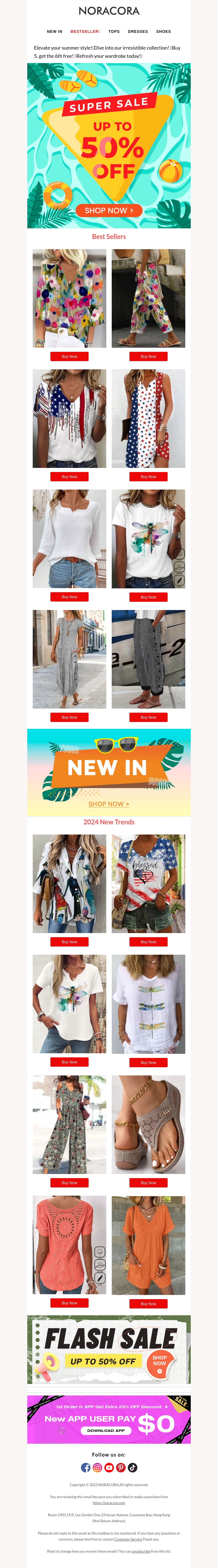 From Beach to BBQ - Our Casual Summer Wear is Now Even More Affordable🏖️ From Beach to BBQ - Our Casual Summer Wear is Now Even More Affordable🏖️