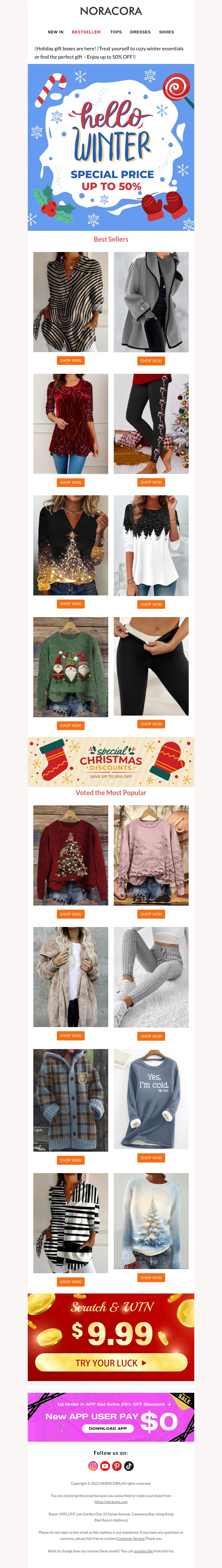 β¨Get cozy this Winter with trendy styles β Enjoy up to 50% OFF while it lasts!π
π β¨Get cozy this Winter with trendy styles β Enjoy up to 50% OFF while it lasts!π
π