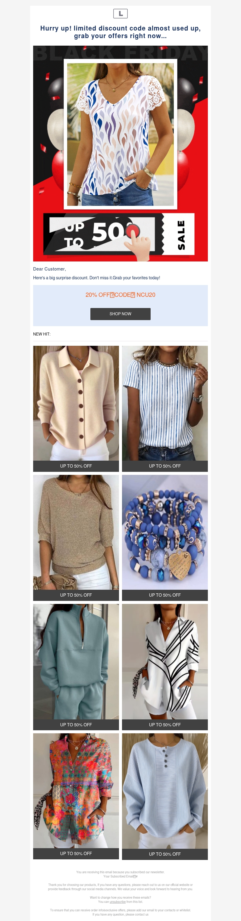 Hurry up! limited discount code almost used up, grab your offers right now... Hurry up! limited discount code almost used up, grab your offers right now...