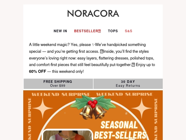 💌You've Been Picked for a Huge Weekend Surprise — Up To 60% Off!💫