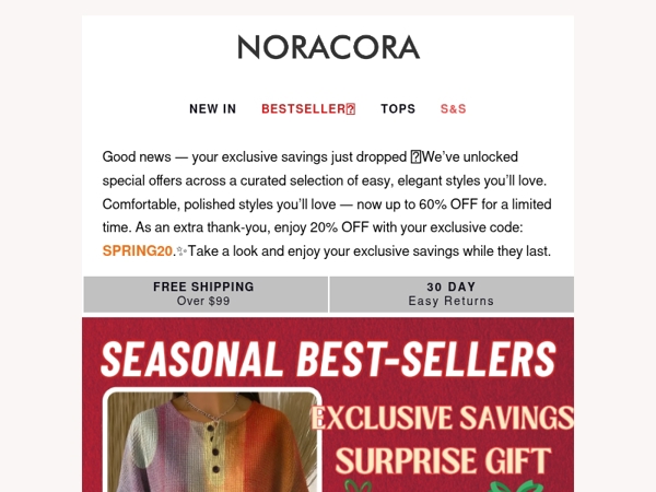 Just Dropped: Your Exclusive Savings 🎉 Up to 60% Off✨