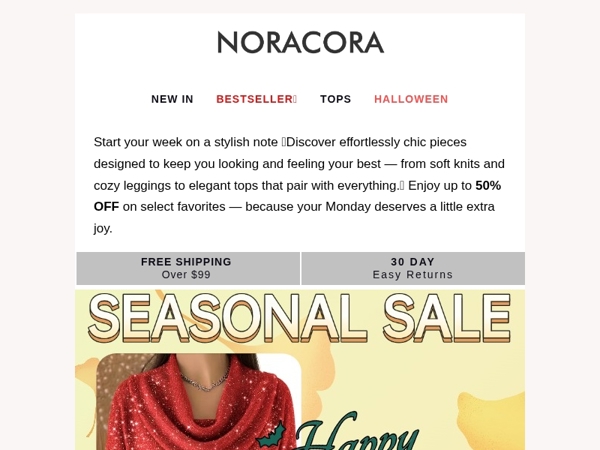 💫Monday Made Better – New Looks, Fresh Deals, Just for You! 🌸Up to 50% OFF!