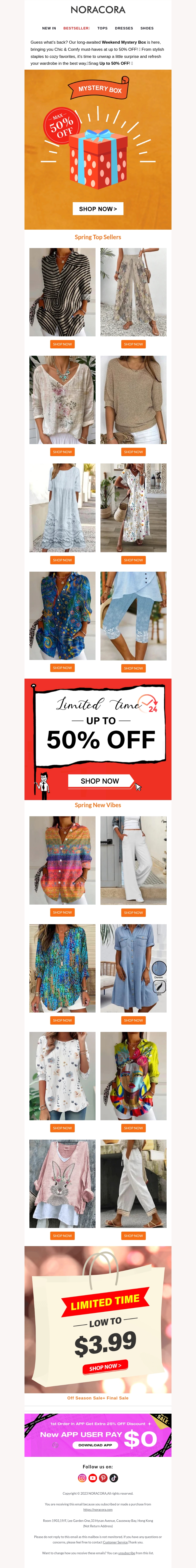 🎉The long-awaited Weekend Mystery Box is finally back –Snag Up to 50% OFF "Chic & Comfy" Must-Haves!🎁 🎉The long-awaited Weekend Mystery Box is finally back –Snag Up to 50% OFF "Chic & Comfy" Must-Haves!🎁