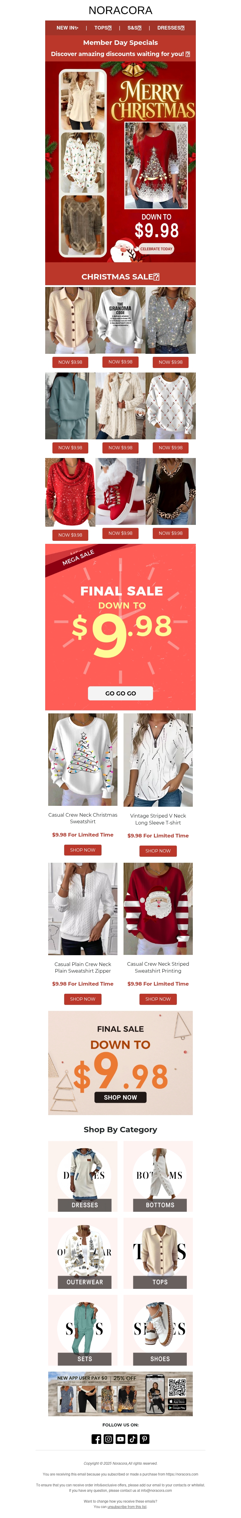 🤩Exclusive Christmas Sale for Members is Here! 🎁 🤩Exclusive Christmas Sale for Members is Here! 🎁