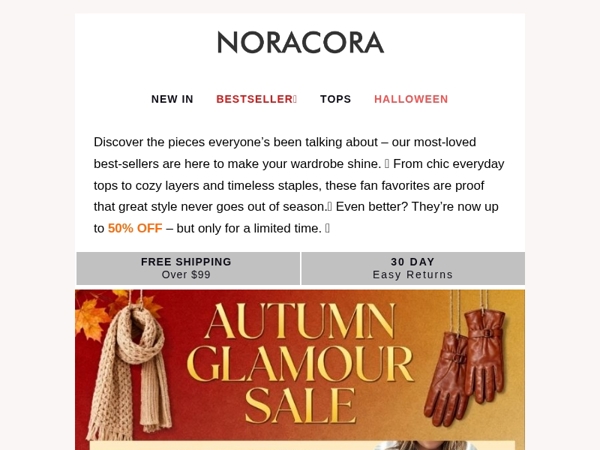 💫 Most-Loved Looks of the Season – Best-Sellers Up to 50% OFF!👑