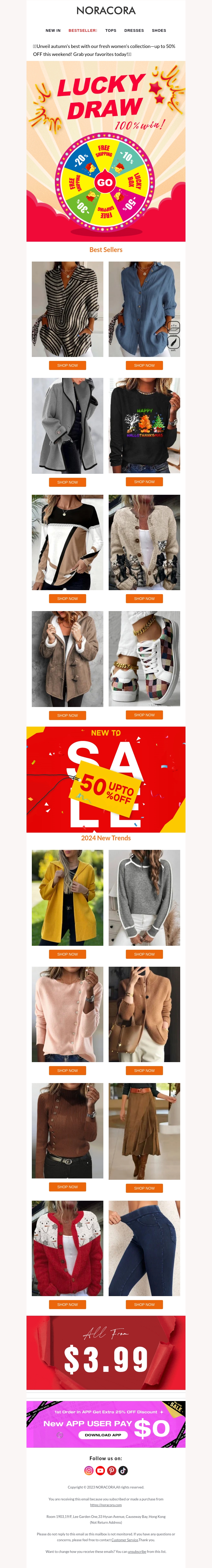 📢Transform Your Fall Wardrobe with 50% OFF Designer Women's Fashion—Shop Now!💗 📢Transform Your Fall Wardrobe with 50% OFF Designer Women's Fashion—Shop Now!💗