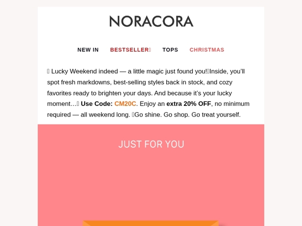 🎉 Lucky Weekend — A Little Magic Just for You! Up to 60% OFF! ✨