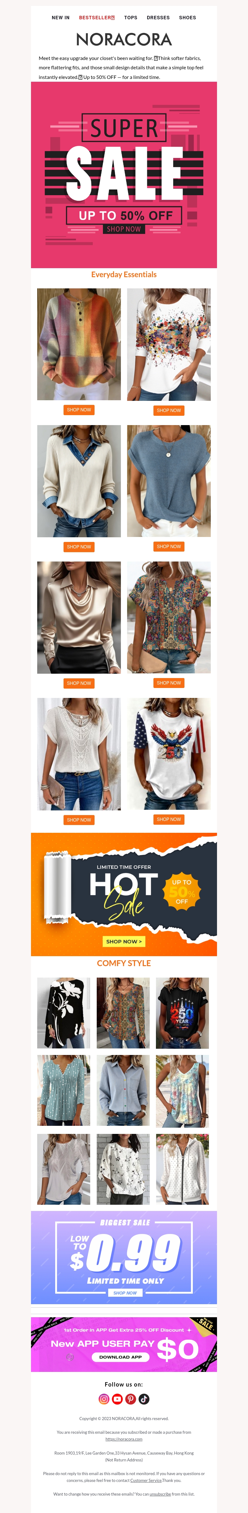 An Easy Upgrade for Everyday Tops 🥳 Up to 50% OFF An Easy Upgrade for Everyday Tops 🥳 Up to 50% OFF
