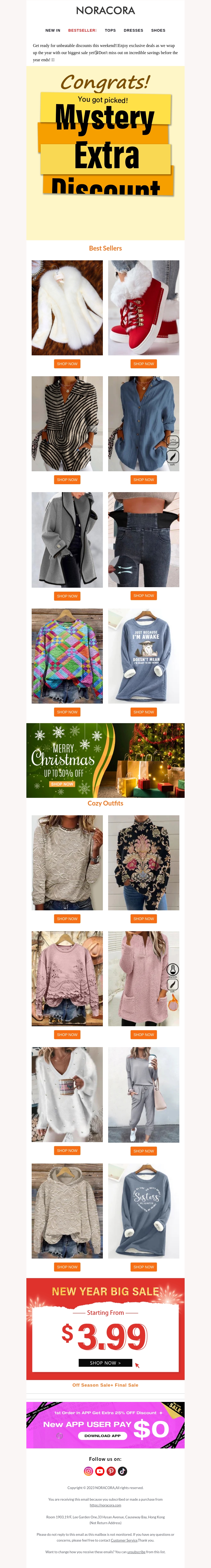 Weekend Special: Year-End Sale Starts Now! ๐Get a Great Deal Before the New Year!๐ Weekend Special: Year-End Sale Starts Now! ๐Get a Great Deal Before the New Year!๐