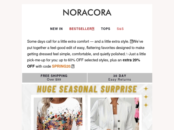 💖A Gentle Pick-Me-Up for Your Day — Save Up to 60% OFF💫