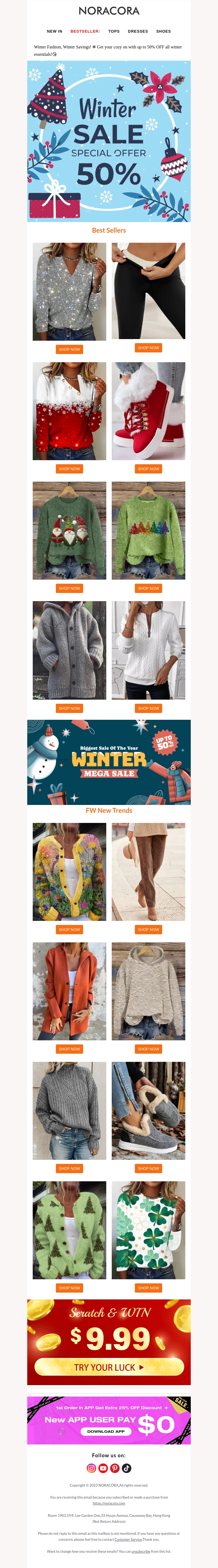 Winter Essentials Await! ❄️ Stay warm and stylish with our cozy winter collection—up to 50% OFF!😍 Winter Essentials Await! ❄️ Stay warm and stylish with our cozy winter collection—up to 50% OFF!😍