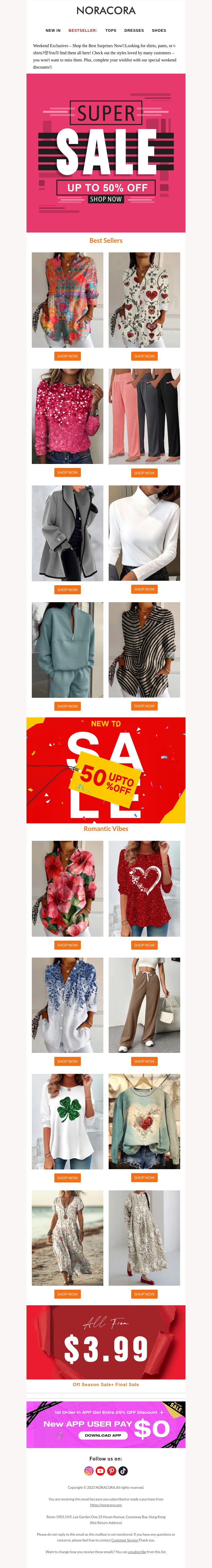 🥳Surprise Your Weekend – Exclusive Deals Inside!💥Enjoy 50% OFF on your favorites! 🥳Surprise Your Weekend – Exclusive Deals Inside!💥Enjoy 50% OFF on your favorites!