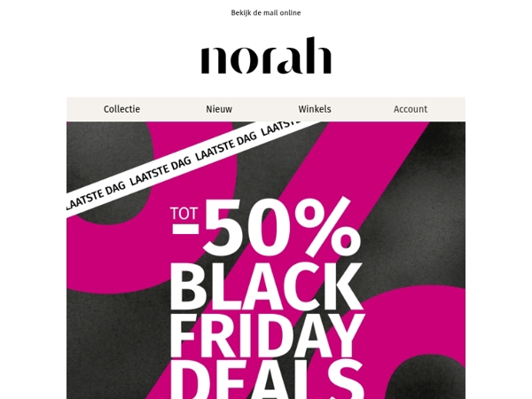 🚨 Laatste dag Black Friday Deals!